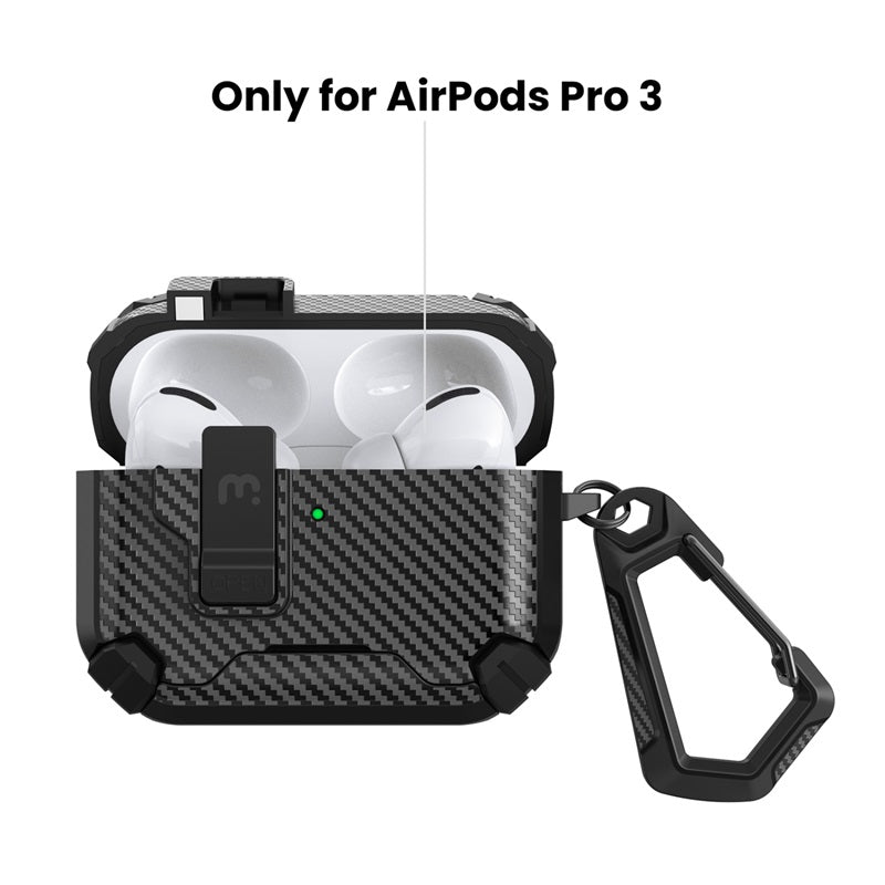 MyBat Pro SafeSound Magnetic Locking AirPods Case for Apple AirPods Pro 3 with Wireless Charging CaseMyBat Pro