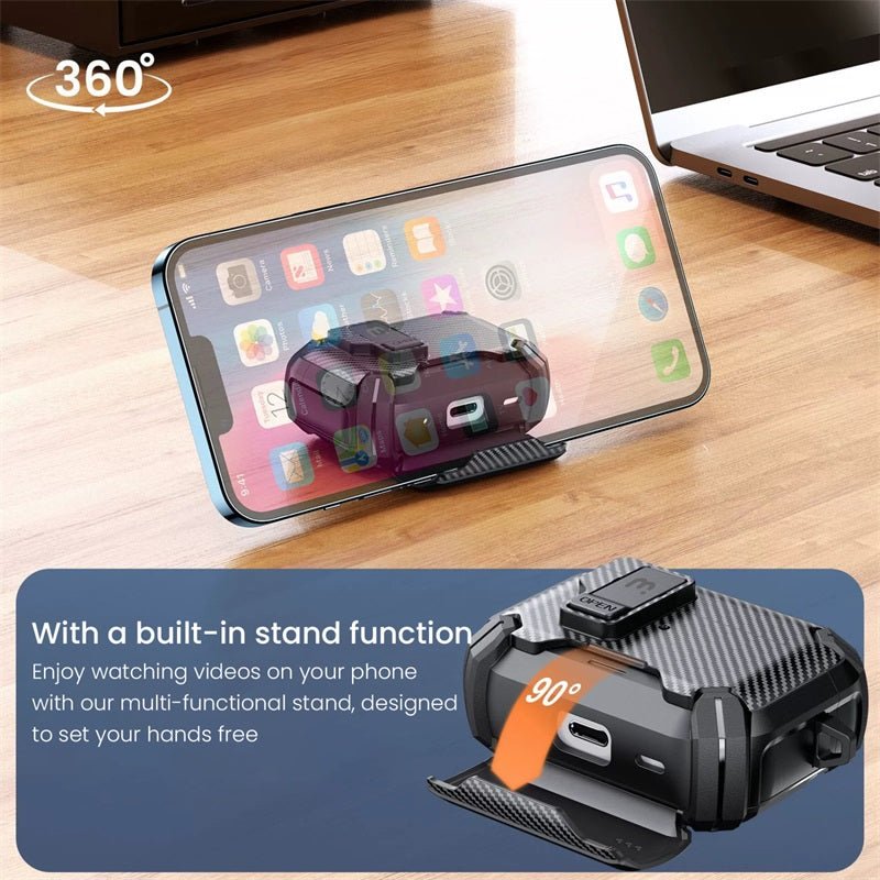 MyBat Pro SafeSound Magnetic Locking AirPods Case for Apple AirPods Pro 3 with Wireless Charging CaseMyBat Pro