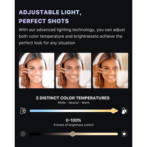 MyBat Pro Selfie Ring Light with 72