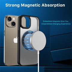 MyBat Pro Shade Series Case w/ MagSafe 360° Ring Stand for Apple iPhone 15 (6.1)iPhone 15