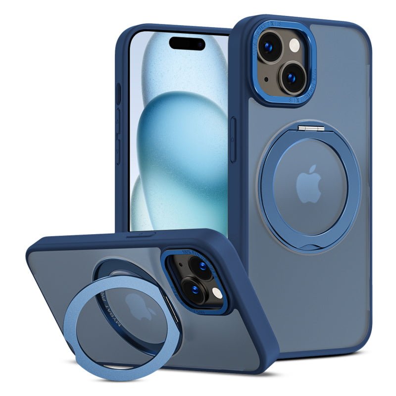 MyBat Pro Shade Series Case w/ MagSafe 360° Ring Stand for Apple iPhone 15 (6.1)iPhone 15