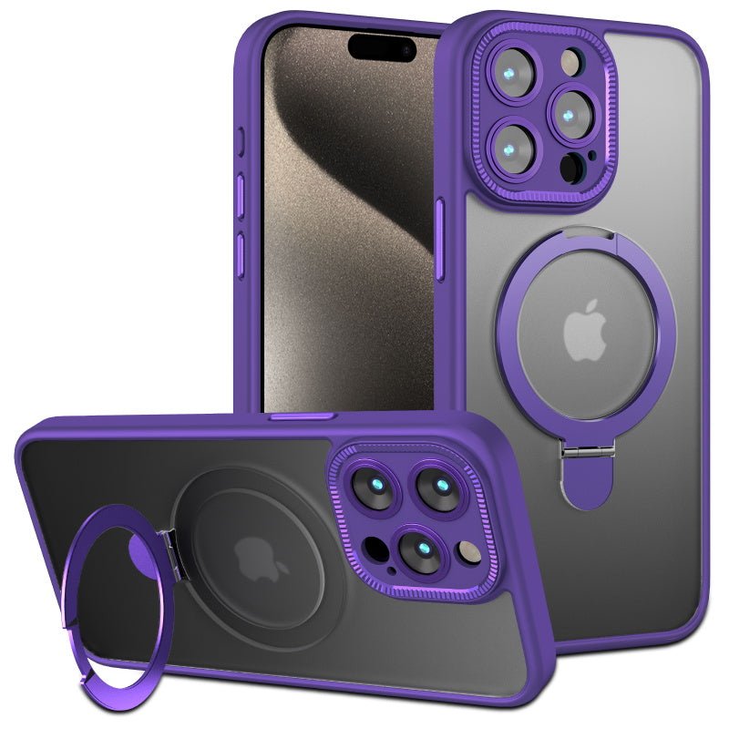 MyBat Pro Shade Series Case w/ MagSafe Ring Stand for Apple iPhone 15 Pro (6.1)iPhone 15 Pro