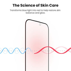 MyBat Pro SkinBarrier Red Light Converting Tempered Glass Screen Protector for Apple iPhone 16/iPhone 15 / 14 ProMyBat Pro