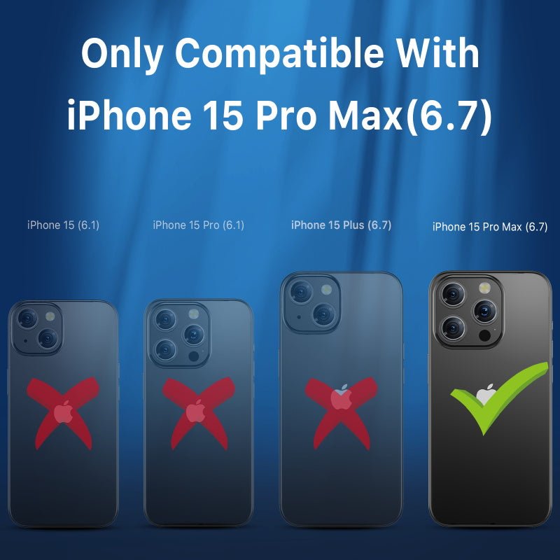 MyBat Pro SleekFit Series w/ MagSafe Case for Apple iPhone 15 Pro Max (6.7)iPhone 15 Pro Max