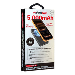 MyBat Pro SolidCore 5000mAh Slim Magnetic Wireless Charging Power Bank with Smartwatch ChargerMyBat Pro