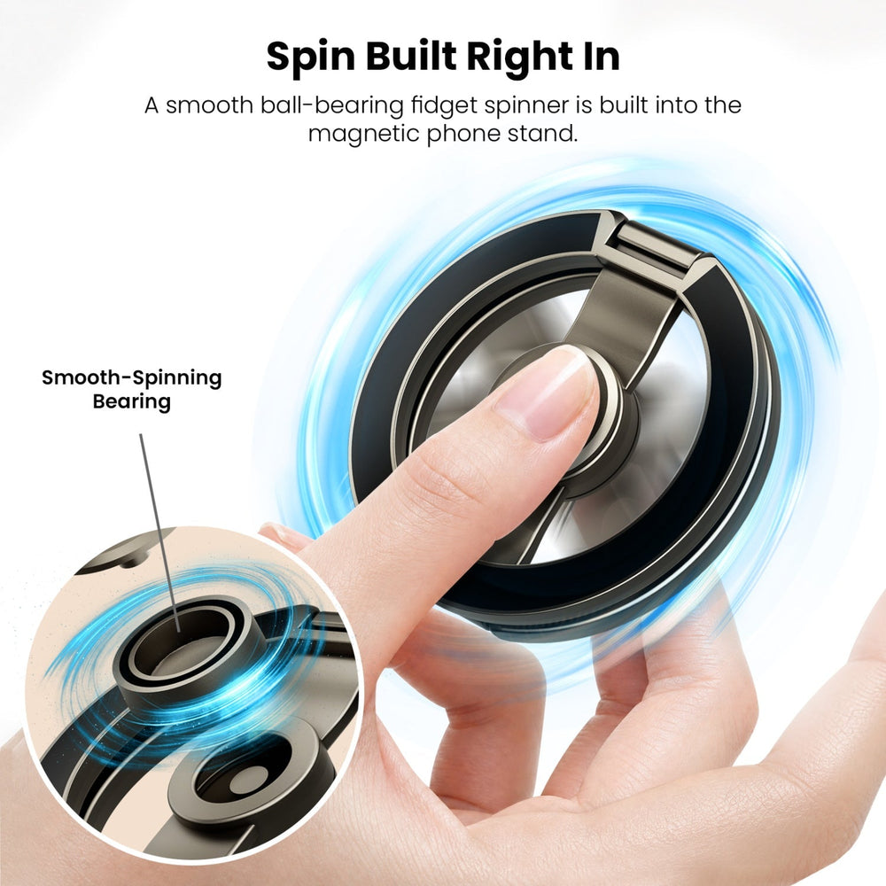 MyBat Pro SpinSnap MagSafe Ring Stand & Fidget Spinner - GrayMyBat Pro