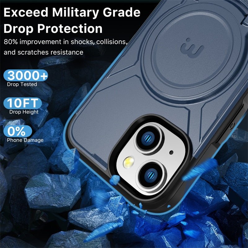 MyBat Pro Stealth Series w/ MagSafe Case for Apple iPhone 15 (6.1)iPhone 15