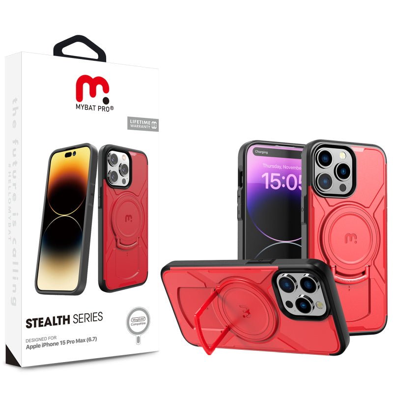 MyBat Pro Stealth Series w/ MagSafe Case for Apple iPhone 15 Pro Max (6.7)iPhone 15 Pro Max