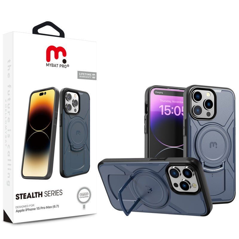 MyBat Pro Stealth Series w/ MagSafe Case for Apple iPhone 15 Pro Max (6.7)iPhone 15 Pro Max