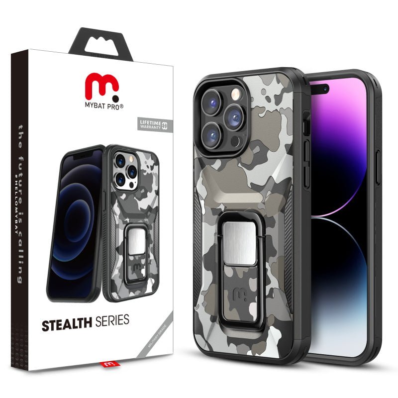 MyBat Pro Stealth Series (with Stand) for Apple iPhone 14 Pro Max (6.7)iPhone 14 Pro Max