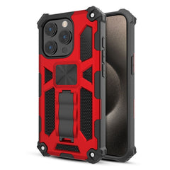 MyBat Pro Sturdy Hybrid Protector Cover (with Stand) for Apple iPhone 15 Pro (6.1)iPhone 15 Pro