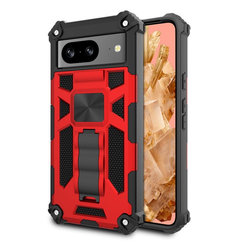MyBat Sturdy Hybrid Protector Cover (with Stand) for Google Pixel 8