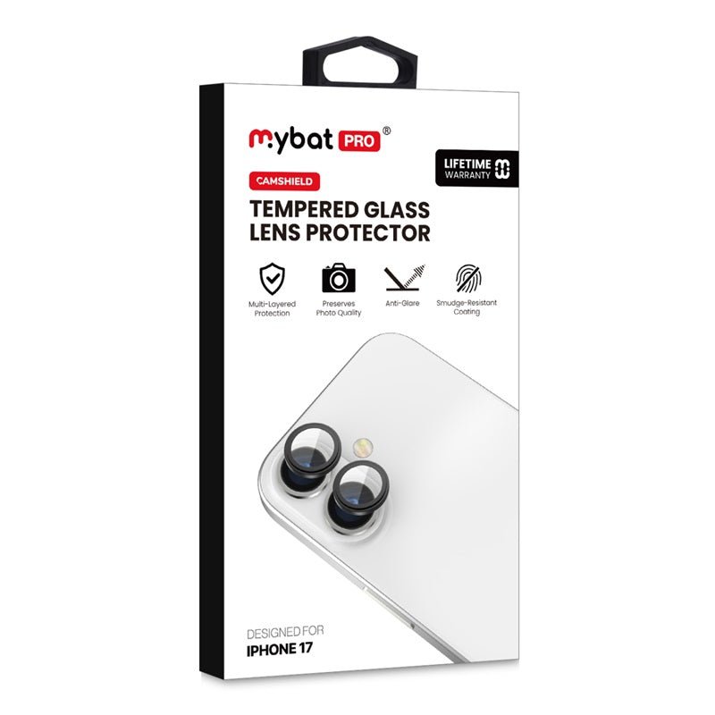 MyBat Pro Tempered Glass CamShield Lens Protector for Apple iPhone 17iPhone 17