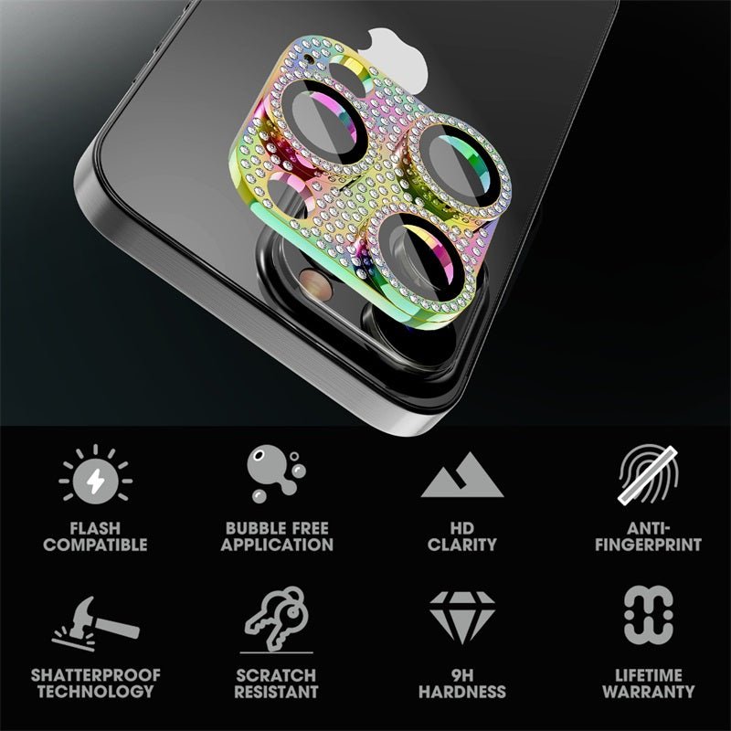 MyBat Pro Tempered Glass GlamShot Lens Protector - GoldMyBat Pro