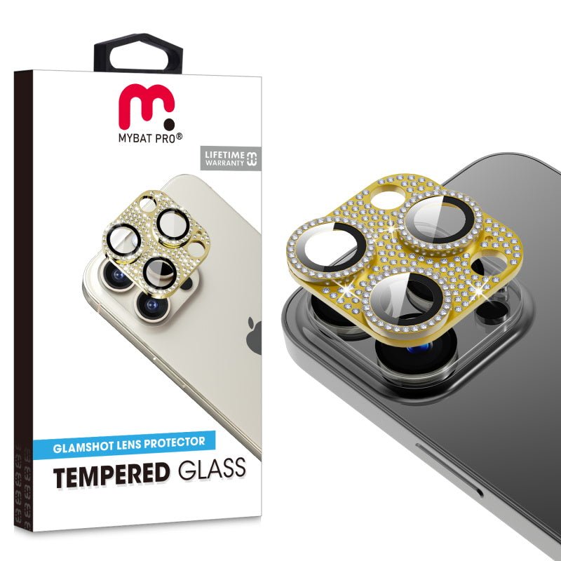 MyBat Pro Tempered Glass GlamShot Lens Protector - GoldMyBat Pro