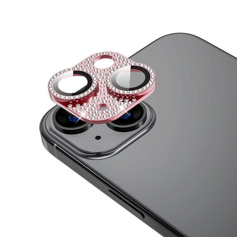 MyBat Pro Tempered Glass GlamShot Lens Protector - PinkiPhone 14