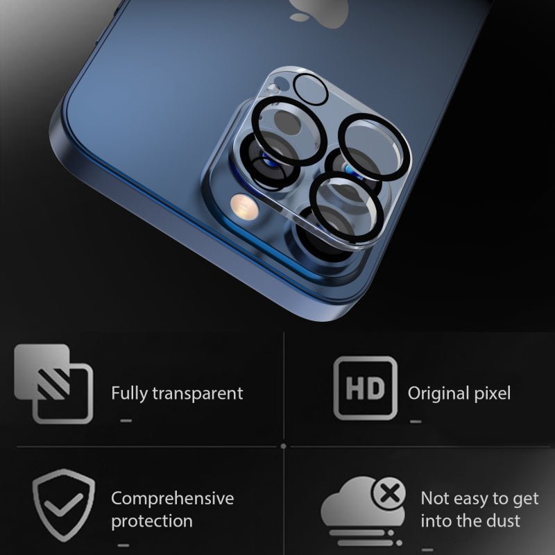 MyBat Pro Tempered Glass Lens Protector (2.5D) - CleariPhone 15 Pro Max