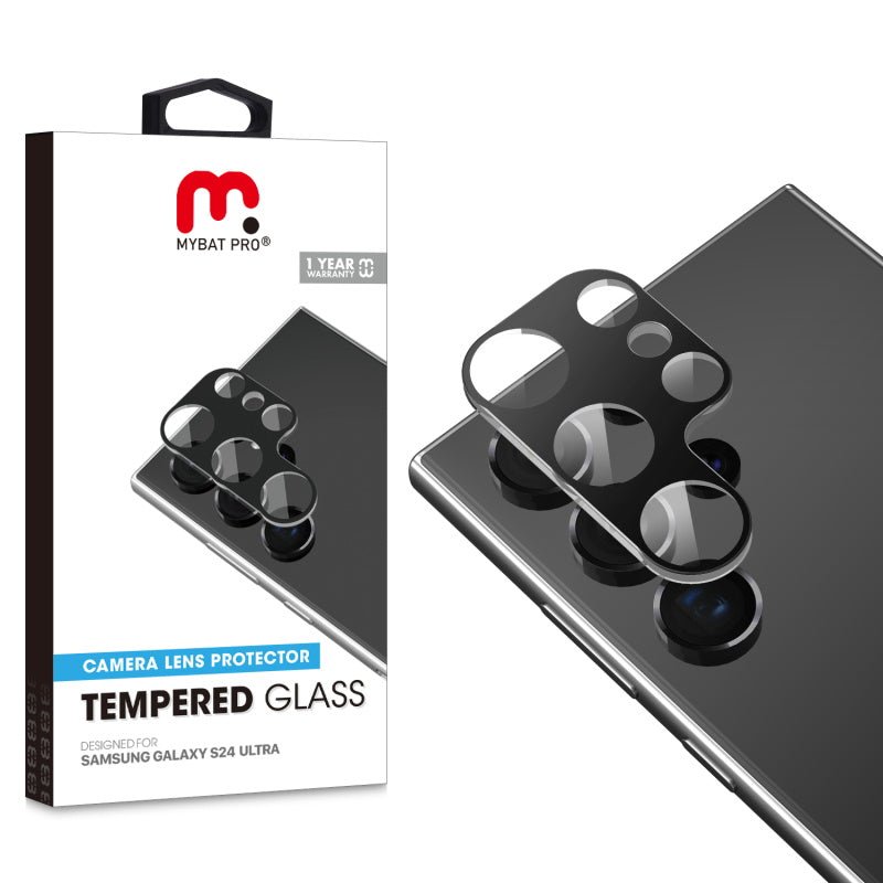 MyBat Pro Tempered Glass Lens Protector (2.5D) for Samsung Galaxy S24 Ultra - Clear