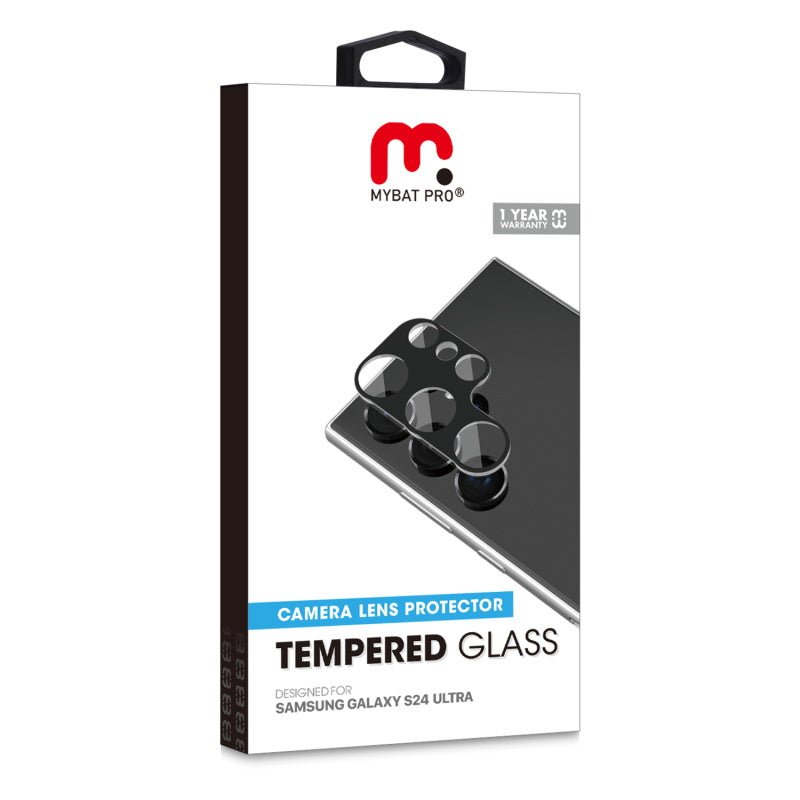 MyBat Pro Tempered Glass Lens Protector (2.5D) for Samsung Galaxy S24 Ultra - Clear