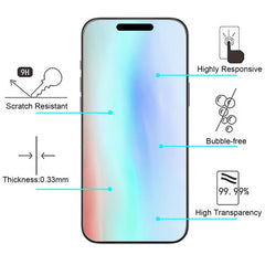MyBat Pro Tempered Glass Screen Protector (2.5D) for Apple iPhone 17 Pro - ClearMyBat Pro