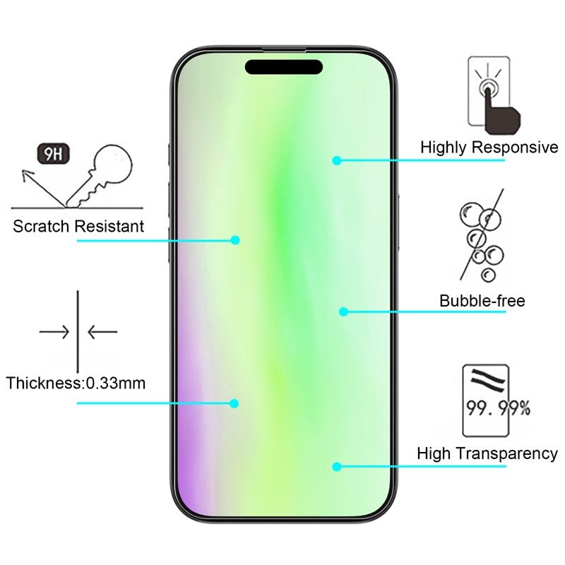 MyBat Pro Tempered Glass Screen Protector for Apple iPhone 17, 16 ProMyBat Pro