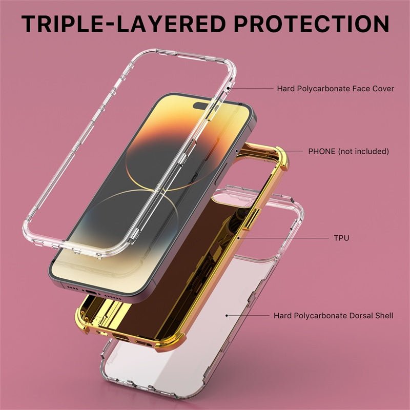 MyBat Pro TUFF Kleer Hybrid Case for Apple iPhone 14 Pro (6.1)iPhone 14 Pro