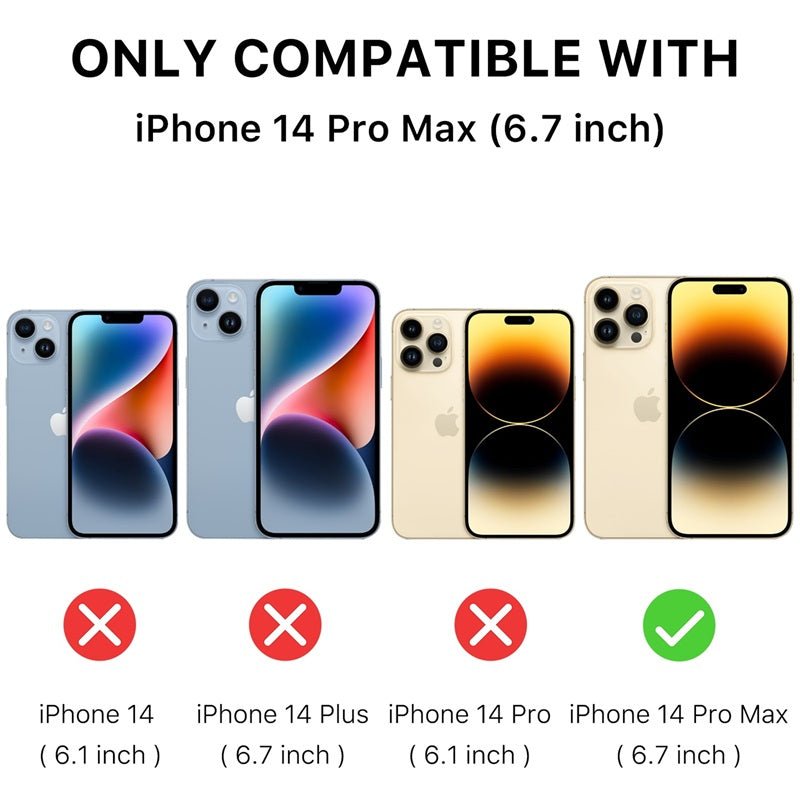 MyBat Pro TUFF Kleer Hybrid Case for Apple iPhone 14 Pro Max (6.7)iPhone 14 Pro Max