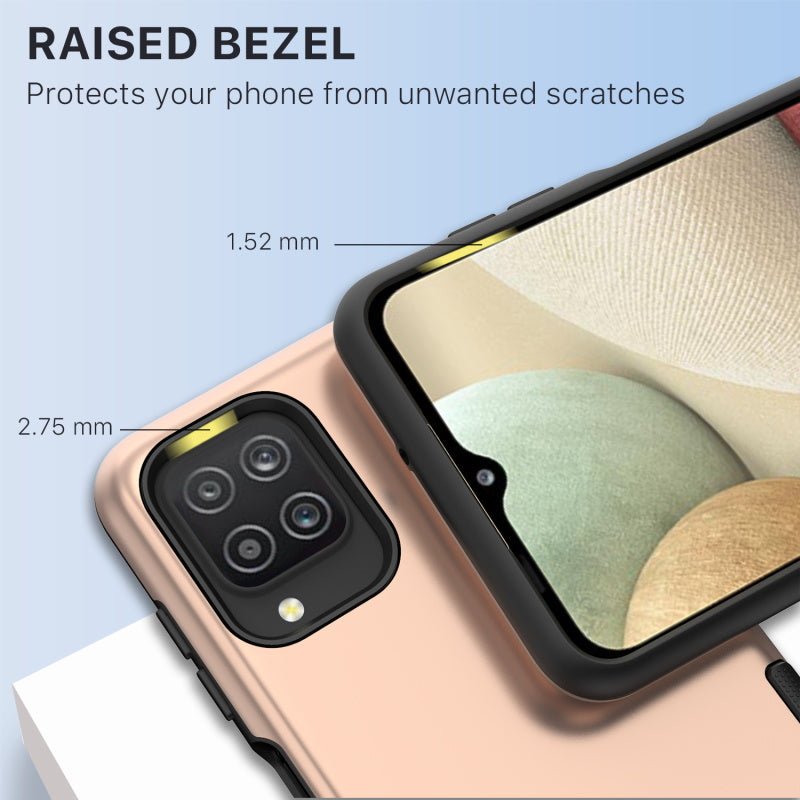 MyBat Pro Tuff Subs Series Case for Samsung Galaxy A12 5G - Rose Gold