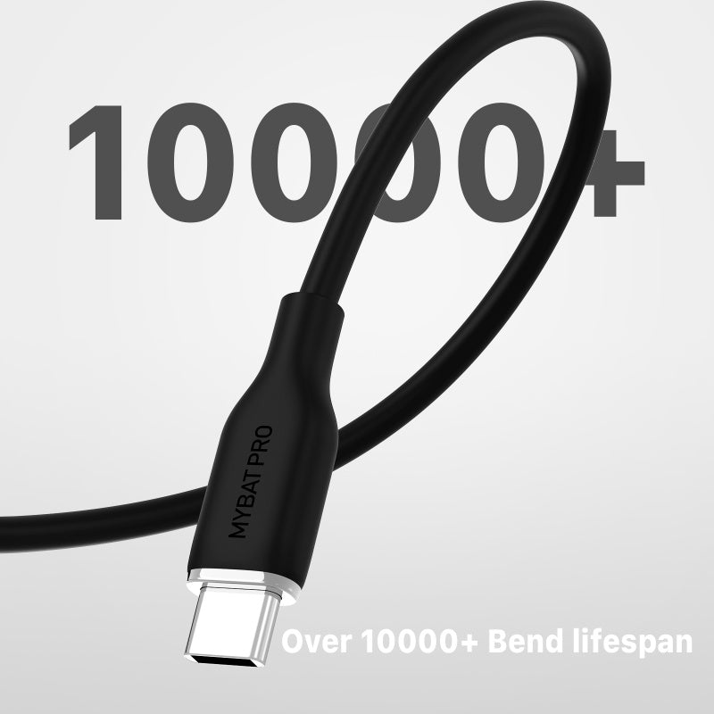 MyBat Pro USB - A to USB - C Liquid Silicone Cable (L=3 FT)MyBat Pro