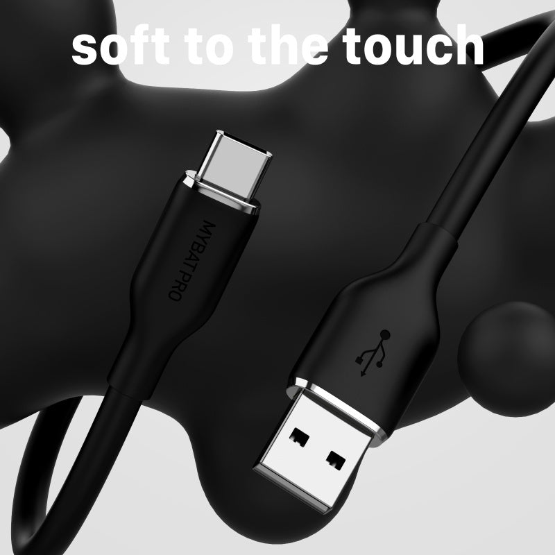 MyBat Pro USB - A to USB - C Liquid Silicone Cable (L=3 FT)MyBat Pro