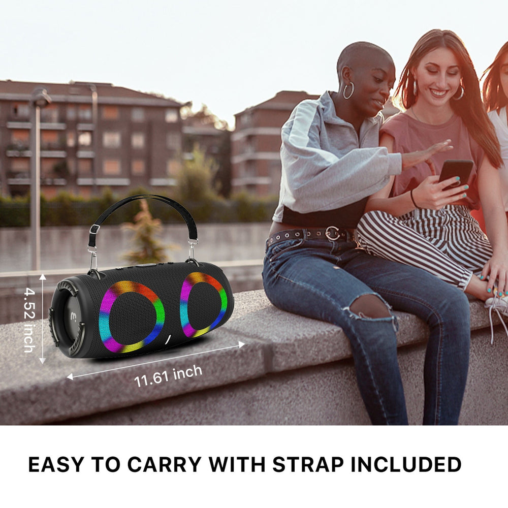 MyBat Pro Vibebuddy Plus Bluetooth Speaker - Black