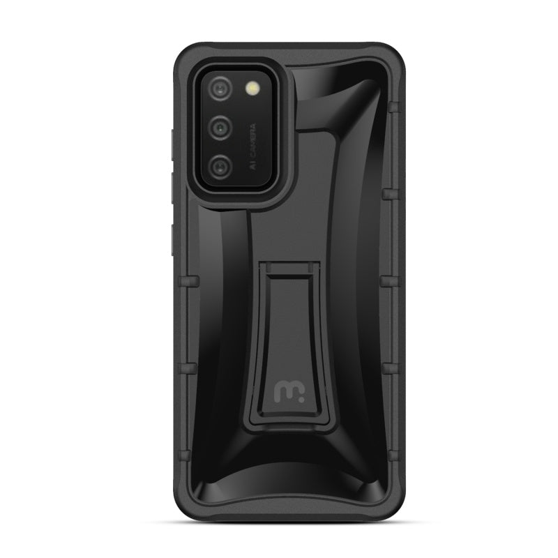 MyBat Pro Warrior Series Case for Samsung Galaxy A02s - Black