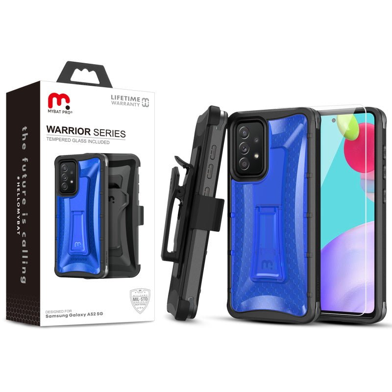 MyBat Pro Warrior Series Case for Samsung Galaxy A52 5G - Blue