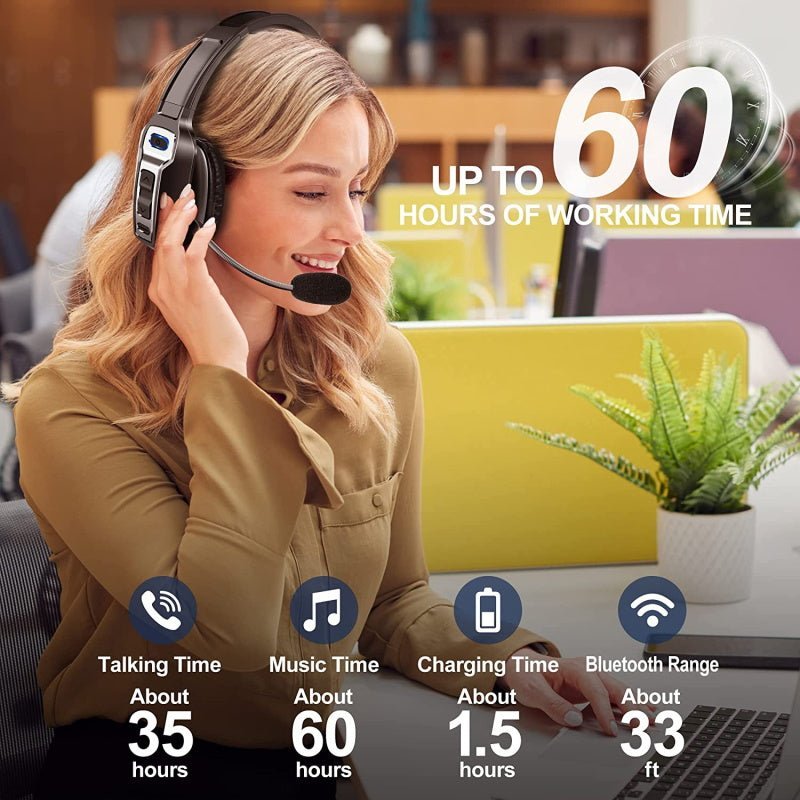 MyBat Pro WorkFlow Bluetooth Headset with Noise Cancelling MicrophoneMyBat Pro