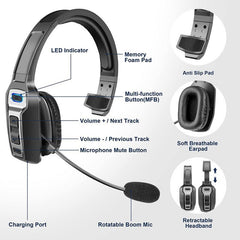 MyBat Pro WorkFlow Bluetooth Headset with Noise Cancelling MicrophoneMyBat Pro