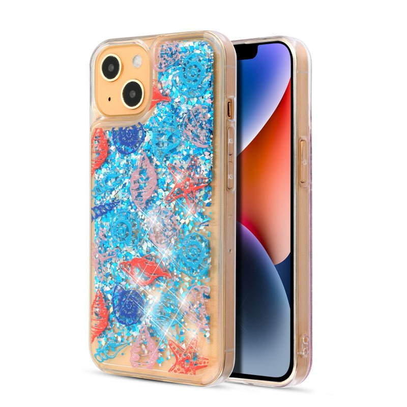 MyBat Quicksand Glitter Hybrid Protector Cover for Apple iPhone 14 Plus (6.7)iPhone 14 Plus