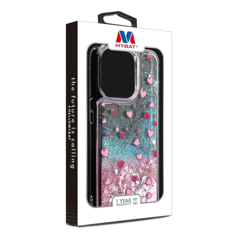MyBat Quicksand Glitter Hybrid Protector Cover for Apple iPhone 14 Pro (6.1)iPhone 14 Pro