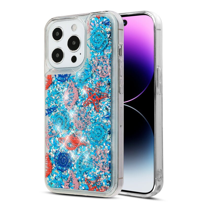 MyBat Quicksand Glitter Hybrid Protector Cover for Apple iPhone 14 Pro (6.1)iPhone 14 Pro