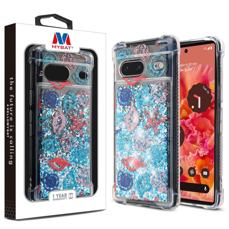 MyBat Quicksand Glitter Hybrid Protector Cover for Google Pixel 7MyBat Pro