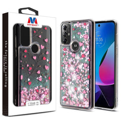 MyBat Quicksand Glitter Hybrid Protector Cover for Motorola Moto G Play (2023)Moto G Play 2023