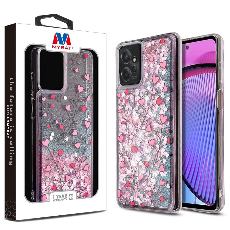 MyBat Quicksand Glitter Hybrid Protector Cover for Motorola Moto G Power 5G (2023)Moto G Power 5G 2023
