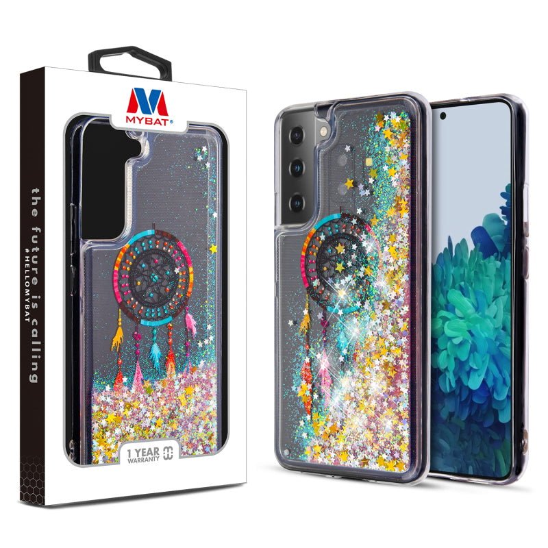 MyBat Quicksand Glitter Hybrid Protector Cover for Samsung Galaxy S22Galaxy S22