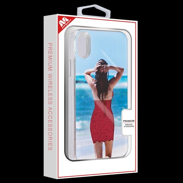 MyBat Quicksand Hybrid Protector Cover for Apple iPhone XR - Summer Girl