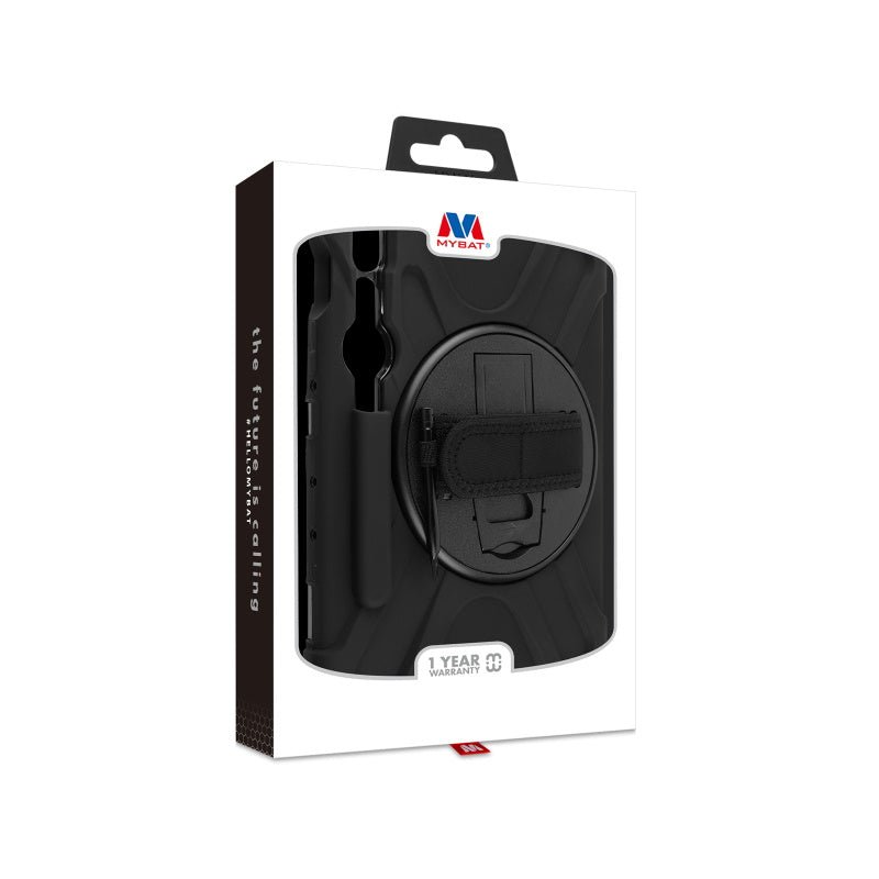 MyBat Rotatable Stand Protector Case (with Wristband) for Samsung Galaxy Tab S9+ / Galaxy Tab S10+Galaxy Tab S9+