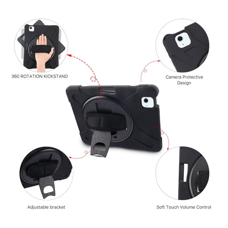 MyBat Rotatable Stand Protector Cover (with Wristband) for Apple iPad Air 13 (2024)iPad Air 13 2024
