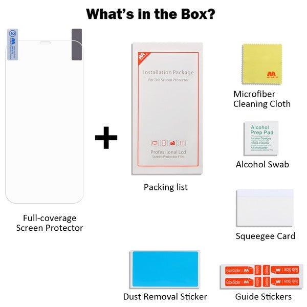 MyBat Screen Protector Twin Pack for Apple iPhone 12 mini (5.4) - ClearMyBat Pro