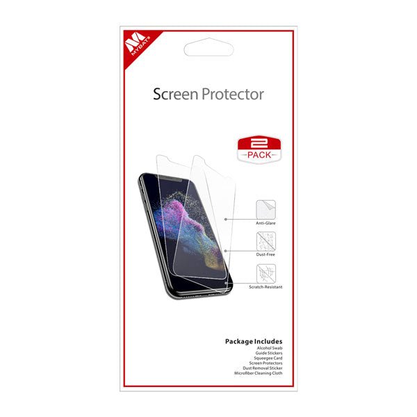 MyBat Screen Protector Twin Pack for Apple iPhone 6s/6/iPhone SE (2022) / SE (2020) - ClearMyBat Pro