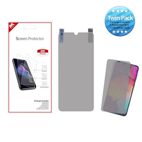 MyBat Screen Protector Twin Pack for Samsung Galaxy A50 / Galaxy A20 - ClearMyBat Pro