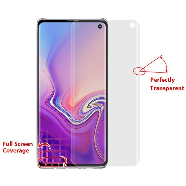 MyBat Screen Protector (with Curved Coverage) for Samsung Galaxy S10 - ClearMyBat Pro