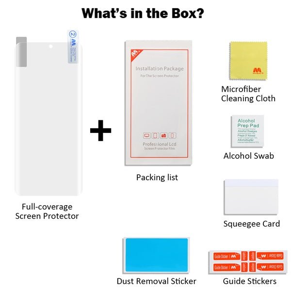 MyBat Screen Protector (with Curved Coverage) for Samsung Galaxy S20 Ultra (6.9) - ClearMyBat Pro